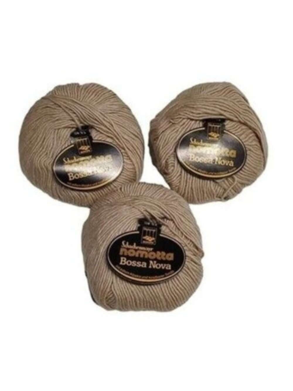 Schachenmayr Nomotta Bossa Nova Cream Wool Alpaca Silk Yarn 3 Balls